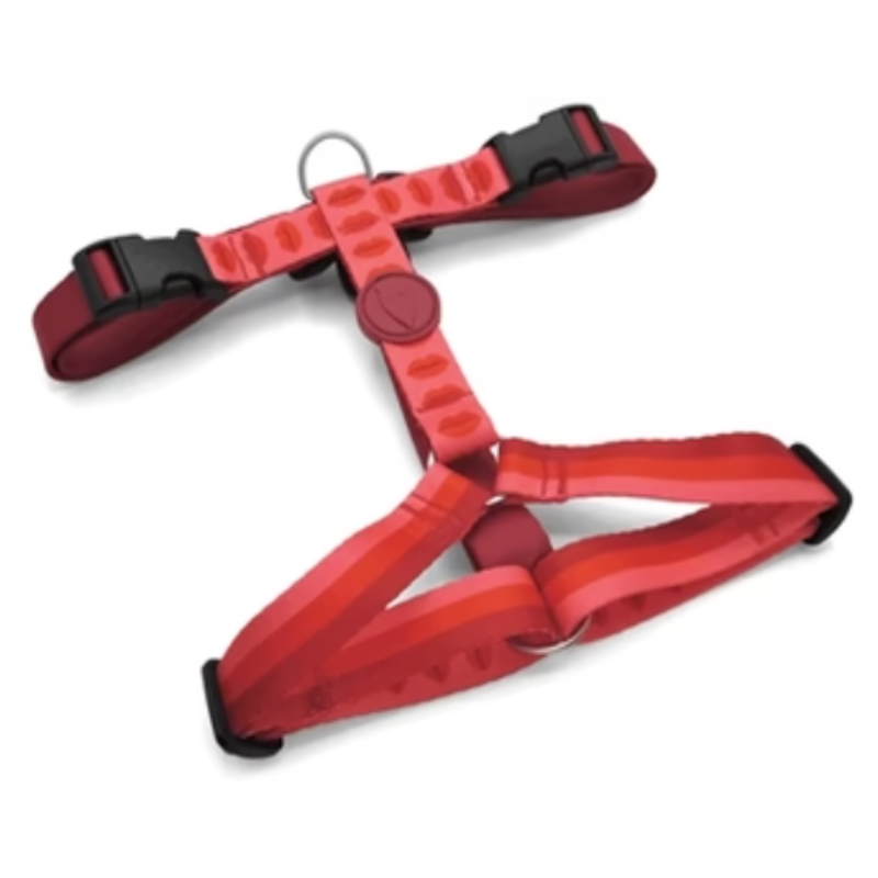 Morso Hundegeschirr H-Rig Recycelt Lippenstift Rosa